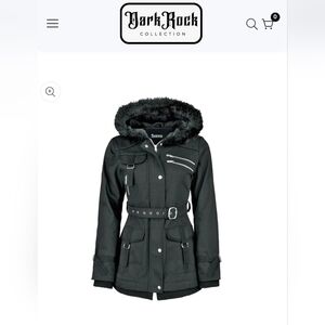DarkRock Womens Hooded Jacket